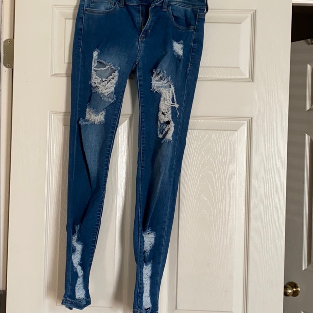 Ripped jeans